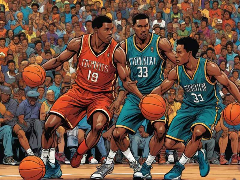 卡特和杜蘭特當年的街球比賽！這倆人直接來了場扣籃大賽！